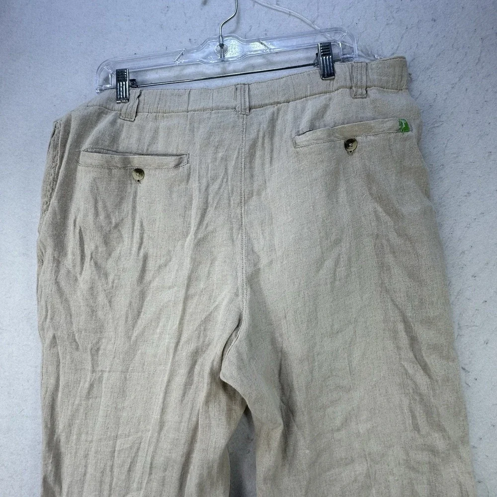 Cariloha Linen Blend Pants Mens 36 X 30